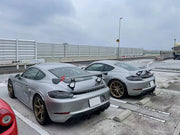 Buy Now CONVERSION UPGRADE CARBON REAR SPOILER for PORSCHE CAYMAN BOXSTER 718 982 upgrade to GT4 and upgrade car parts from SIR Tuning at the Best Price. Headlights, Tail lights, Bodykits, Navigations, body kit and more - Fast & Free Shipping within Europe, US & Worldwide.