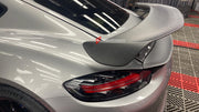 Buy Now CONVERSION UPGRADE CARBON REAR SPOILER for PORSCHE CAYMAN BOXSTER 718 982 upgrade to GT4 and upgrade car parts from SIR Tuning at the Best Price. Headlights, Tail lights, Bodykits, Navigations, body kit and more - Fast & Free Shipping within Europe, US & Worldwide.