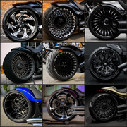 Buy Now CUSTOM FORGED MOTORCYCLE WHEELS RIMS for HARLEY DAVIDSON XLH883 HUGGER 1987 - 2003 and upgrade car parts from SIR Tuning at the Best Price. Headlights, Tail lights, Bodykits, Navigations, wheels and more - Fast & Free Shipping within Europe, US & Worldwide.