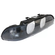 Headlight Lens Right Side Smoke Grey suitable for BMW 5 Series E39 (1995-2000) – product image 2