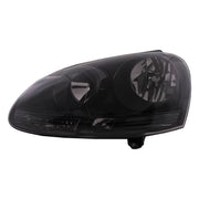 Headlights suitable for VW Golf 5 V (10.2003-2009) Jetta (2005-2010) All Black – product image 2