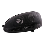 Headlights suitable for VW Golf 5 V (10.2003-2009) Jetta (2005-2010) All Black – product image 3