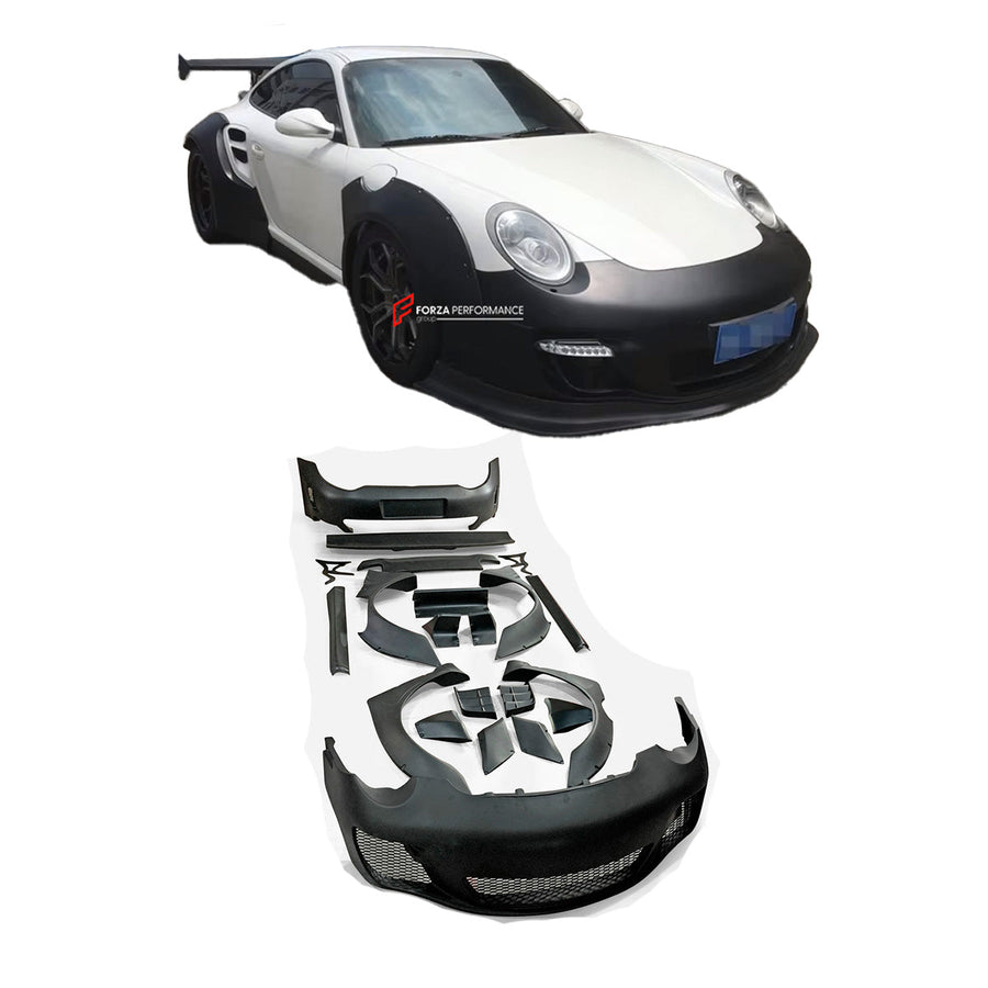 Buy Now WIDE BODY KIT for PORSCHE 911 997.2 2008 - 2013 and upgrade car parts from SIR Tuning at the Best Price. Headlights, Tail lights, Bodykits, Navigations, body kit and more - Fast & Free Shipping within Europe, US & Worldwide.