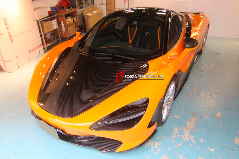 Buy Now CARBON HOOD BONNET for MCLAREN 720S COUPE 2017 - 2023 and upgrade car parts from SIR Tuning at the Best Price. Headlights, Tail lights, Bodykits, Navigations, body kit and more - Fast & Free Shipping within Europe, US & Worldwide.