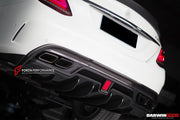 Buy Now IMP DARWINPRO CARBON REAR DIFFUSER with CAPS for MERCEDES BENZ C CLASS W206 2021+ and upgrade car parts from SIR Tuning at the Best Price. Headlights, Tail lights, Bodykits, Navigations, body kit and more - Fast & Free Shipping within Europe, US & Worldwide.