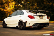 Buy Now IMP DARWINPRO CARBON REAR DIFFUSER with CAPS for MERCEDES BENZ C CLASS W206 2021+ and upgrade car parts from SIR Tuning at the Best Price. Headlights, Tail lights, Bodykits, Navigations, body kit and more - Fast & Free Shipping within Europe, US & Worldwide.