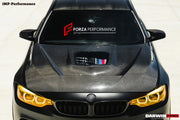 Buy Now IMP PERFOMANCE CARBON FIBER HOOD BONNET for BMW M3 F80 M4 F82/F83 2014 - 2019 and upgrade car parts from SIR Tuning at the Best Price. Headlights, Tail lights, Bodykits, Navigations, body kit and more - Fast & Free Shipping within Europe, US & Worldwide.
