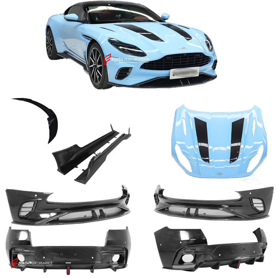 Buy Now IMP PERFORMANCE CARBON WIDE BODY KIT for ASTON MARTIN DB11 2016 - 2023 and upgrade car parts from SIR Tuning at the Best Price. Headlights, Tail lights, Bodykits, Navigations, body kit and more - Fast & Free Shipping within Europe, US & Worldwide.
