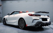 Buy Now IMP PERFORMANCE CARBON WIDE BODY SOFT KIT for BMW 8 SERIES 2018 - 2022 and upgrade car parts from SIR Tuning at the Best Price. Headlights, Tail lights, Bodykits, Navigations, body kit and more - Fast & Free Shipping within Europe, US & Worldwide.