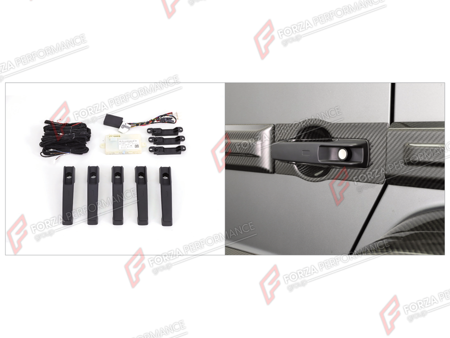 Buy Now KEYLESS GO ENTRY SYSTEM for MERCEDES-BENZ G-CLASS W464 G63 G350 G350D G400D G500 G550 2019 - 2024 and upgrade car parts from SIR Tuning at the Best Price. Headlights, Tail lights, Bodykits, Navigations, Body Kit and more - Fast & Free Shipping within Europe, US & Worldwide.