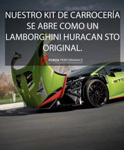 Buy Now KIT DE CARROCERÍA DE CARBONO SECO DE CONVERSIÓN PARA LAMBORGHINI HURACAN ACTUALIZACIÓN A HURACAN STO and upgrade car parts from SIR Tuning at the Best Price. Headlights, Tail lights, Bodykits, Navigations, body kit and more - Fast & Free Shipping within Europe, US & Worldwide.