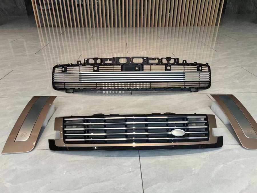 Buy Now LAND ROVER RANGE ROVER L405 2014 - 2022 L460 STYLE GRILLE KIT and upgrade car parts from SIR Tuning at the Best Price. Headlights, Tail lights, Bodykits, Navigations, body kit and more - Fast & Free Shipping within Europe, US & Worldwide.