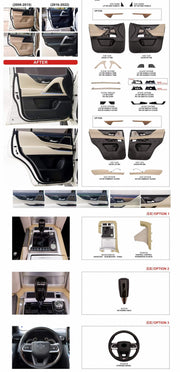 Buy Now INTERIOR UPGRADE KIT FOR TOYOTA LAND CRUISER 200 LC200 UPGRADE TO LAND CRUISER 300 LC300 and upgrade car parts from SIR Tuning at the Best Price. Headlights, Tail lights, Bodykits, Navigations, body kit and more - Fast & Free Shipping within Europe, US & Worldwide.