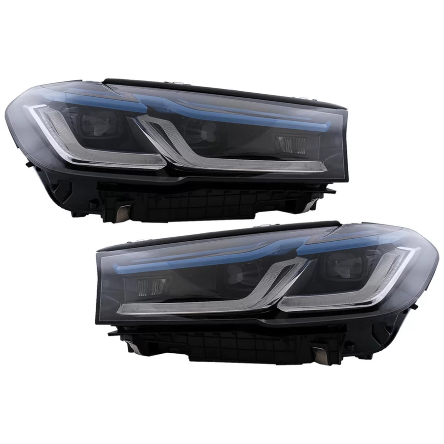 LED Headlights suitable for BMW 5 Series G30 Sedan G31 Touring (2017-2019) LCI Design – product image 1
