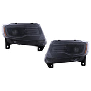 LED Headlights suitable for Jeep Grand Cherokee IV WK2 (2011-2013) Dynamic Turning Lights – product image 2
