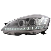 LED Headlights suitable for Mercedes S-Class W221 (2005-2009) Facelift Look LHD – product image 3