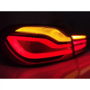 LED tail light set suitable for BMW Series 4 F32 Coupe, F33 Cabriolet, F36 Gran Coupe 2013-2016, smoked, left and right – pro