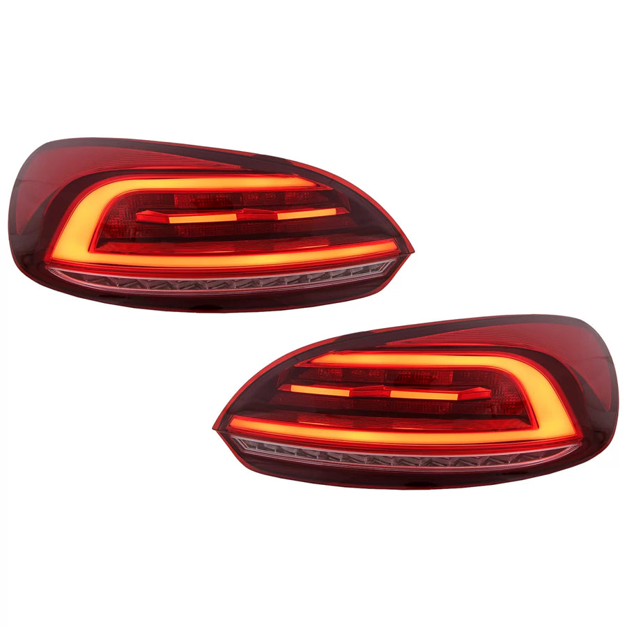 LED Taillights suitable for VW Scirocco Hatchback 137 Mk3 (2008-2014) Red Dynamic Turning Lights – product image 1