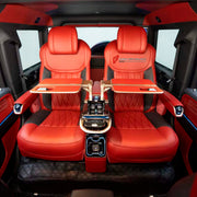 Buy Now LUXURY VIP INTERIOR PREMIUM SEATS FOR MERCEDES BENZ G CLASS W465 W464 W463A W463 G350 G400 G450 G500 G550 2002+ and upgrade car parts from SIR Tuning at the Best Price. Headlights, Tail lights, Bodykits, Navigations, body kit and more - Fast & Free Shipping within Europe, US & Worldwide.