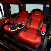 Buy Now LUXURY VIP INTERIOR PREMIUM SEATS FOR MERCEDES BENZ G CLASS W465 W464 W463A W463 G350 G400 G450 G500 G550 2002+ and upgrade car parts from SIR Tuning at the Best Price. Headlights, Tail lights, Bodykits, Navigations, body kit and more - Fast & Free Shipping within Europe, US & Worldwide.