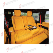 Buy Now LUXURY VIP SEATS SET for MERCEDES-BENZ G-CLASS W464 G63 G350 G350D G400D G500 G550 2019 - 2024 and upgrade car parts from SIR Tuning at the Best Price. Headlights, Tail lights, Bodykits, Navigations, Body Kit and more - Fast & Free Shipping within Europe, US & Worldwide.