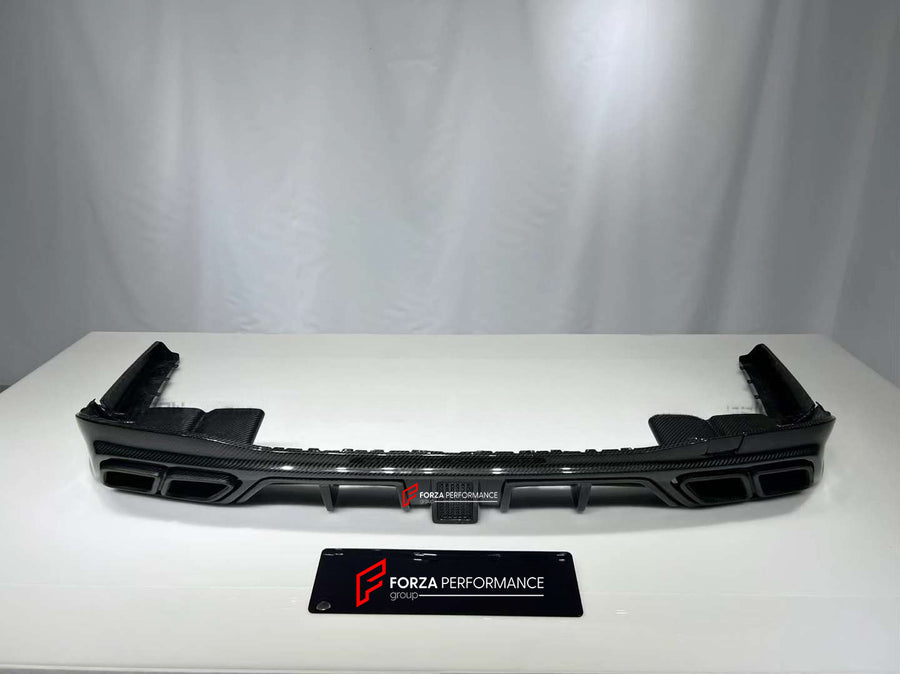 Buy Now DRY CARBON REAR DIFFUSER WITH EXHAUST TIPS FOR MERCEDES-BENZ S-CLASS W223 2020+ and upgrade car parts from SIR Tuning at the Best Price. Headlights, Tail lights, Bodykits, Navigations, body kit and more - Fast & Free Shipping within Europe, US & Worldwide.