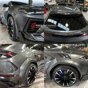 Buy Now CARBON WIDE BODY KIT for LAMBORGHINI URUS WITH FORGED WHEELS and upgrade car parts from SIR Tuning at the Best Price. Headlights, Tail lights, Bodykits, Navigations, Carbon body kit and more - Fast & Free Shipping within Europe, US & Worldwide.