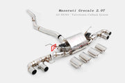 Buy Now VALVED EXHAUST CATBACK MUFFLER FOR MASERATI GRECALE 2.0 2023 and upgrade car parts from SIR Tuning at the Best Price. Headlights, Tail lights, Bodykits, Navigations, Exhaust system and more - Fast & Free Shipping within Europe, US & Worldwide.