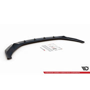 Maxton Design version 1 spoiler suitable for standard front bumper of Audi A7 C8 after 2018, black lacquer – product image 3