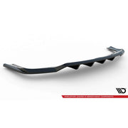 Maxton Design rear spoiler suitable for A Design-Line bumper of Mercedes GLE SUV W167 2019-2023, after 2023, glossy black – p