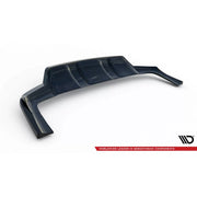 Maxton Design rear spoiler suitable for A Design-Line bumper of Mercedes GLE SUV W167 2019-2023, after 2023, glossy black – p
