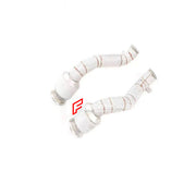 Buy Now Exhaust downpipe catless For Mclaren GT 4.0T and upgrade car parts from SIR Tuning at the Best Price. Headlights, Tail lights, Bodykits, Navigations, Exhaust system and more - Fast & Free Shipping within Europe, US & Worldwide.