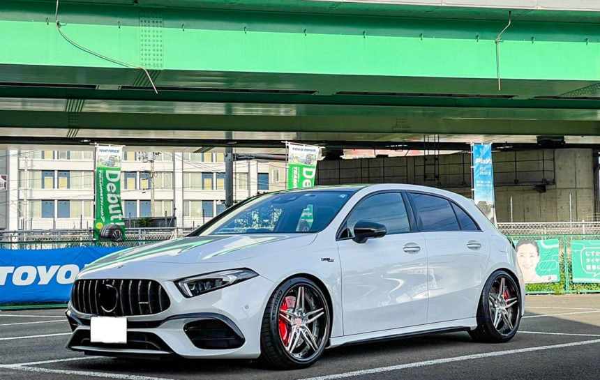 Buy Now FORGED WHEELS RIMS 19 INCH FOR MERCEDES BENZ AMG A45 W177 and upgrade car parts from SIR Tuning at the Best Price. Headlights, Tail lights, Bodykits, Navigations, Gallery and more - Fast & Free Shipping within Europe, US & Worldwide.