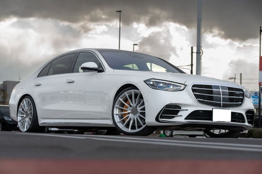 Buy Now FORGED WHEELS RIMS 22 INCH FOR MERCEDES BENZ S CLASS W223 and upgrade car parts from SIR Tuning at the Best Price. Headlights, Tail lights, Bodykits, Navigations, Gallery and more - Fast & Free Shipping within Europe, US & Worldwide.