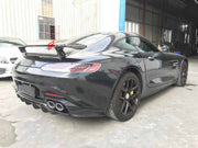 Buy Now CARBON FIBER REAR SPOILER WITH LIGHTS for AMG GT GTS GTC C190 2014 - 2017 and upgrade car parts from SIR Tuning at the Best Price. Headlights, Tail lights, Bodykits, Navigations, Carbon body kit and more - Fast & Free Shipping within Europe, US & Worldwide.