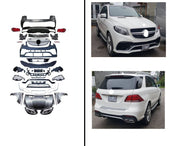 Buy Now CONVERSION BODY KIT for MERCEDES BENZ ML 2011 - 2014 UPGRADE to GLE63 AMG and upgrade car parts from SIR Tuning at the Best Price. Headlights, Tail lights, Bodykits, Navigations, body kit and more - Fast & Free Shipping within Europe, US & Worldwide.