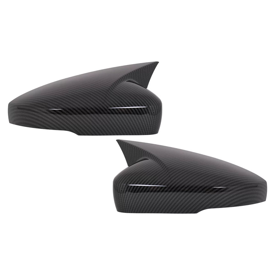 Mirror Covers suitable for VW Polo 6R 6C MK5 (2009-2017) Up! Hatchback (09.2016-2019) Carbon Look – product image 1