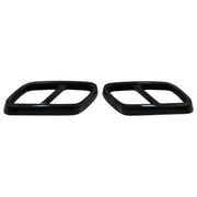 Muffler Tips Frames suitable for Mercedes C-Class W206 S206 Sport Line (2021-Up) Piano Black – product image 3