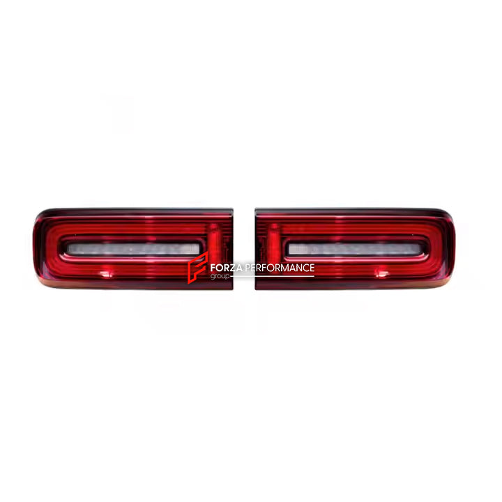 Buy Now NIGHT PACKAGE DARK TAILIGHTS for MERCEDES-BENZ G-CLASS G450 G350 G500 G550 AMG G63 G63 W465 2024+ and upgrade car parts from SIR Tuning at the Best Price. Headlights, Tail lights, Bodykits, Navigations, Accessories and more - Fast & Free Shipping within Europe, US & Worldwide.