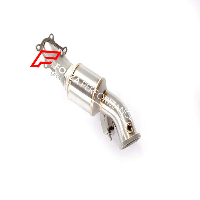 Buy Now Exhaust downpipe catless For Nissan GT-R R-35 3.8T and upgrade car parts from SIR Tuning at the Best Price. Headlights, Tail lights, Bodykits, Navigations, Exhaust system and more - Fast & Free Shipping within Europe, US & Worldwide.