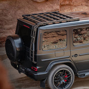 Buy Now NORLUND ROOF RACK WITH ROOF LADDER for Mercedes-Benz G-class G63 G500 W464 2018+ and upgrade car parts from SIR Tuning at the Best Price. Headlights, Tail lights, Bodykits, Navigations, Carbon body kit and more - Fast & Free Shipping within Europe, US & Worldwide.