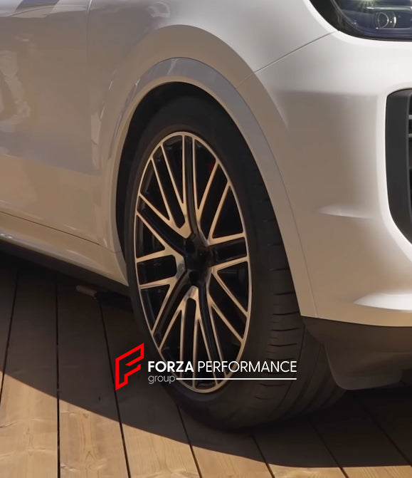 Buy Now FORGED WHEELS RIMS for PORSCHE CAYENNE TURBO E-HYBRID 2023+ and upgrade car parts from SIR Tuning at the Best Price. Headlights, Tail lights, Bodykits, Navigations, wheels and more - Fast & Free Shipping within Europe, US & Worldwide.