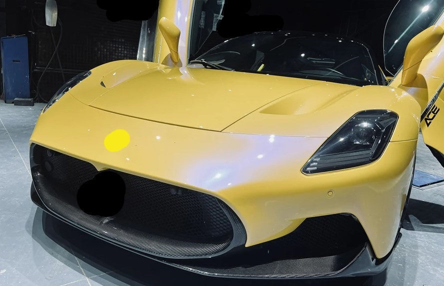 Buy Now CARBON FIBER FRONT LIP for MASERATI MC20 2020 - 2023 | OEM STYLE and upgrade car parts from SIR Tuning at the Best Price. Headlights, Tail lights, Bodykits, Navigations, body kit and more - Fast & Free Shipping within Europe, US & Worldwide.