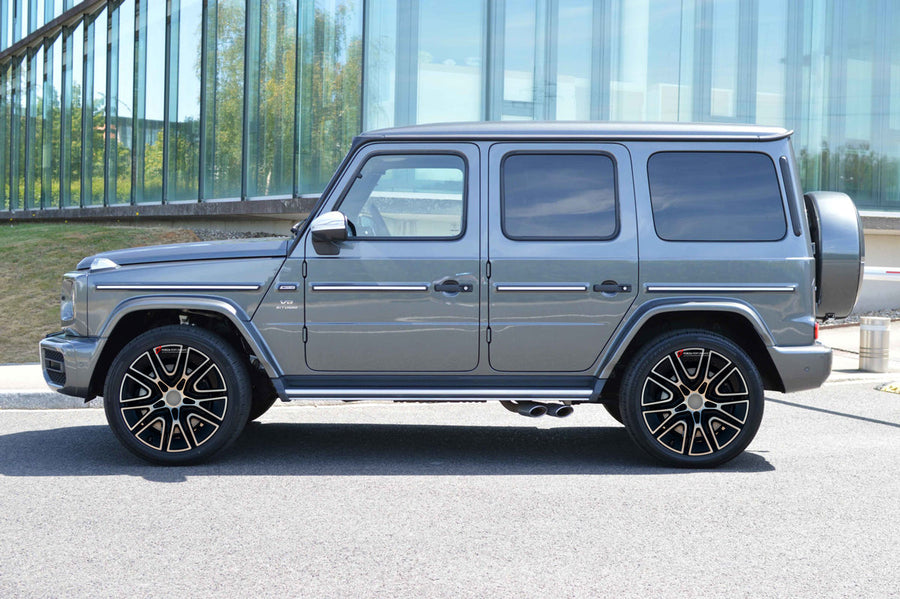 Buy Now FORGED WHEELS RIMS for MERCEDES-BENZ G-CLASS G63 W464 2018 - 2023 | G63 AMG 2025 and upgrade car parts from SIR Tuning at the Best Price. Headlights, Tail lights, Bodykits, Navigations, wheels and more - Fast & Free Shipping within Europe, US & Worldwide.