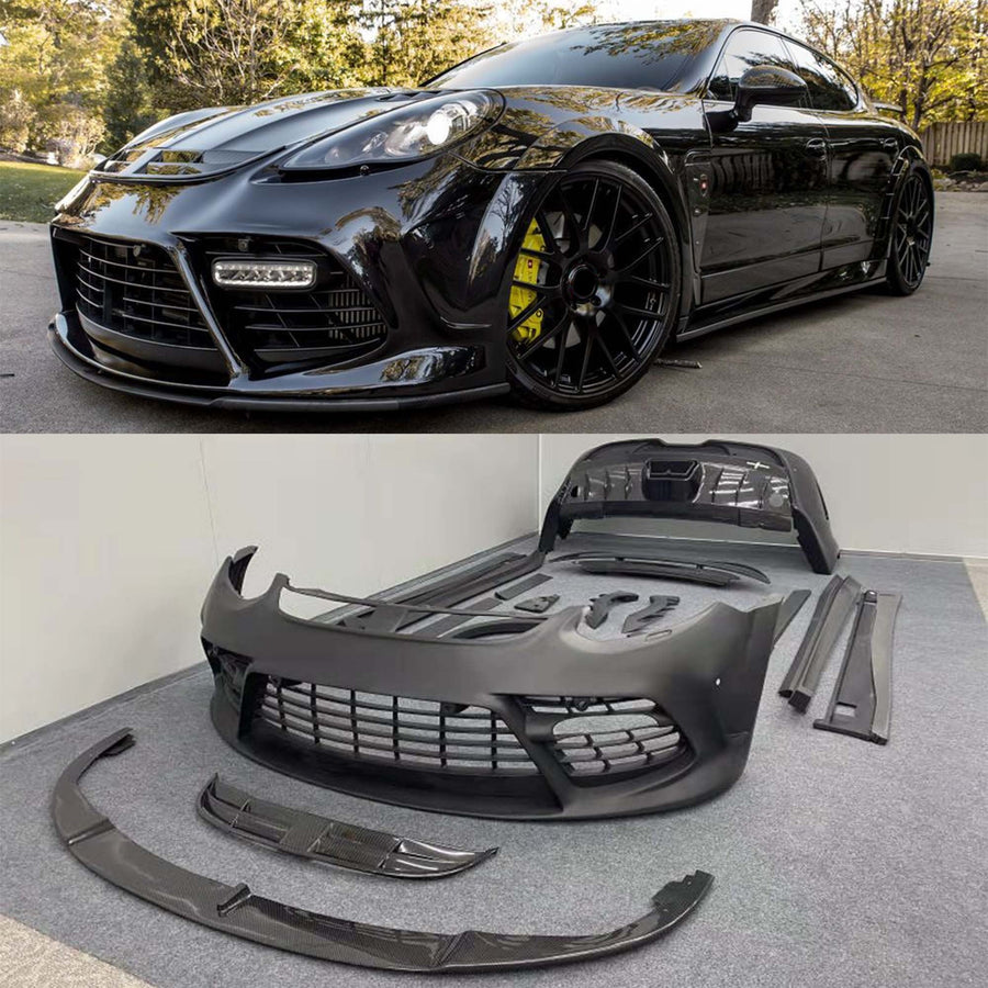 Buy Now CARBON WIDE BODY KIT for PORSCHE PANAMERA 970.1 970.2 2009 - 2016 and upgrade car parts from SIR Tuning at the Best Price. Headlights, Tail lights, Bodykits, Navigations, body kit and more - Fast & Free Shipping within Europe, US & Worldwide.