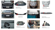 Buy Now PARTS for LAND ROVER DEFENDER L663 2019+ FRONT BUMPER GUARD FRONT LIP FUEL TANK CAP HOOD ROOF LED DRL BAR ELECTRIC PROTECTION COVER and upgrade car parts from SIR Tuning at the Best Price. Headlights, Tail lights, Bodykits, Navigations, Carbon body kit and more - Fast & Free Shipping within Europe, US & Worldwide.