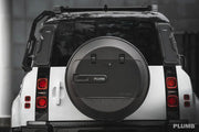 Buy Now PLUMB DRY CARBON SPARE TIRE STORAGE for LAND ROVER DEFENDER 90 110 130 L663 2019+ and upgrade car parts from SIR Tuning at the Best Price. Headlights, Tail lights, Bodykits, Navigations, Carbon body kit and more - Fast & Free Shipping within Europe, US & Worldwide.