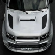 Buy Now PLUMB MGT HOOD BONNET for LAND ROVER DEFENDER 90 110 130 L663 2019+ and upgrade car parts from SIR Tuning at the Best Price. Headlights, Tail lights, Bodykits, Navigations, Carbon body kit and more - Fast & Free Shipping within Europe, US & Worldwide.