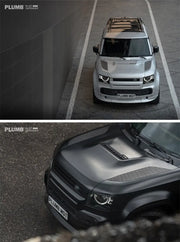 Buy Now PLUMB MGT HOOD BONNET for LAND ROVER DEFENDER 90 110 130 L663 2019+ and upgrade car parts from SIR Tuning at the Best Price. Headlights, Tail lights, Bodykits, Navigations, Carbon body kit and more - Fast & Free Shipping within Europe, US & Worldwide.