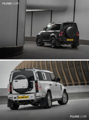Buy Now PLUMB MGT REAR BUMPER for LAND ROVER DEFENDER 90 110 130 L663 2019+ and upgrade car parts from SIR Tuning at the Best Price. Headlights, Tail lights, Bodykits, Navigations, Carbon body kit and more - Fast & Free Shipping within Europe, US & Worldwide.